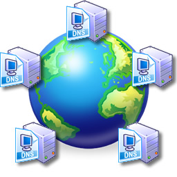 5 globale DNS-servere
