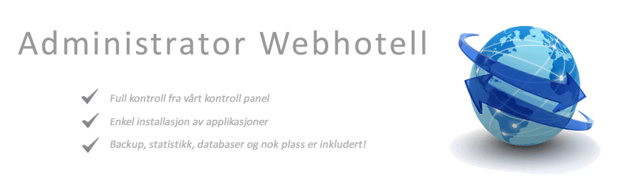 Administrator Webhotell
